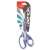 Maped Zenoa Fit general purpose scissors, purple and white, 21 cm, in packaging