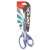 Maped Zenoa Fit general purpose scissors, purple and white, 21 cm, in packaging