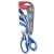 Maped Zenoa Fit general purpose scissors, blue and white, 21 cm, in packaging