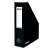 DONAU black magazine file, 80mm, for A4 documents, cardboard, foldable