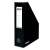 DONAU black magazine file, 80mm, for A4 documents, cardboard, foldable