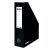 Donau black cardboard magazine file holder