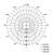 Light distribution diagram for EMOS Dori LED ceiling lamp