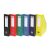 Donau cardboard magazine file holders in multiple colors