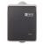Emos IP54 rated light switch, waterproof, grey and black