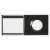 Emos replacement button for wireless doorbells, black, P5727T