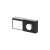 Emos replacement button for wireless doorbells, black, P5727T, side view