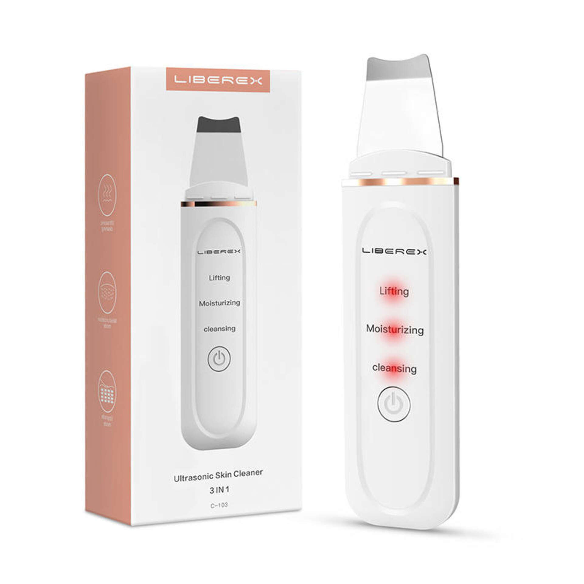 Liberex Ultrahangos Arctisztító - 3 az 1-ben