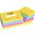 3M Post-it Notizen, 38x51mm, 100 Blatt, gemischte Farben, 12 Blöcke pro Packung
