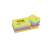 3M Post-it Notes, 38x51mm, 100 sheets, assorted colors, 12 pads per pack