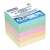 DONAU Memo Cube Refill Pack, 83x83x75 mm, colored, 750 sheets, not glued