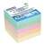 DONAU Memo Cube Refill Pack, 83x83x75 mm, colored, 750 sheets, not glued