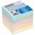 DONAU Memo Cube Refill Pack, 83x83x75 mm, colored, 750 sheets, not glued