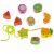 Ohye Fruit Blocks and Threading Cord for Balancing Game