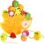 Ohye Hedgehog Balancing Toy with Fruit Stacking and Threading