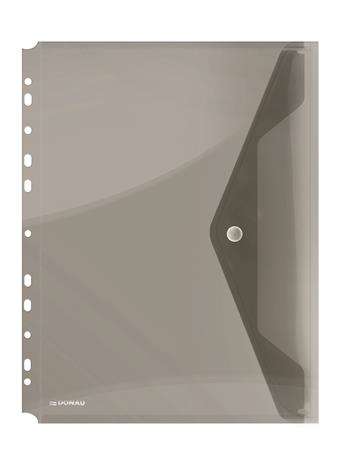 DONAU Filing pouch A4, PP, patented, detachable, DONAU, smoke