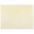 DONAU A4 document envelope, transparent, yellow, with button closure