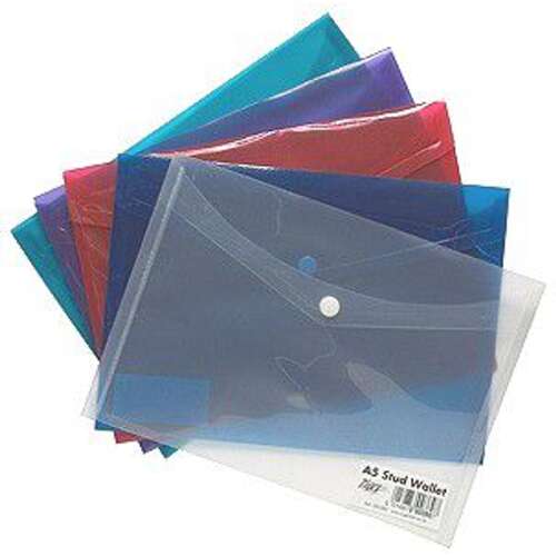Bluering® A5 Pungă de hârtie - PP transparent 99231788