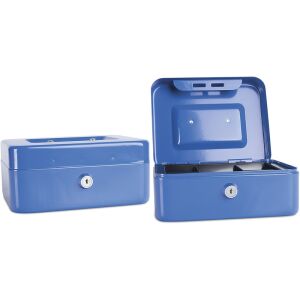 DONAU Money box, 20x16x9 cm, DONAU, blue 134164440 - Interior design