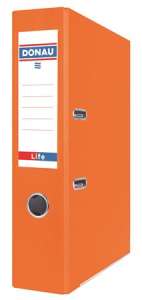 DONAU Life A4 Ring Binder, 75mm, Orange - File folder