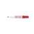 Červený marker na bielu tabuľu, 3 mm šikmý hrot, značka PLAN