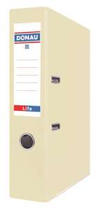 DONAU Life A4 Ring Binder, 75mm, Pastel Yellow - Ring binder