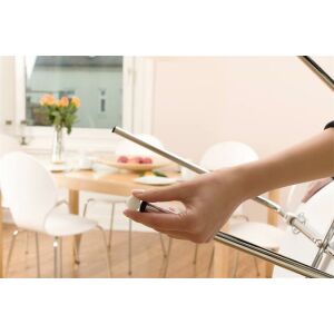 Scratch-resistant felt pads, white, 12 pcs R22mm, Tesa 118369030 - Furniture