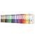 DONAU A4 ring binders, 75mm, assorted colors