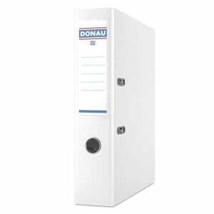 DONAU A4 Ring Binder, white, 75mm spine - Ring binder