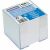 DONAU Notizklotz, 83x83x75 mm, mit Spender, DONAU 31561266