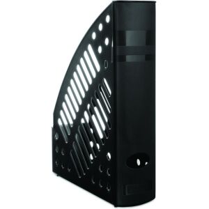 DONAU Stehsammler, Kunststoff, 70 mm, DONAU, schwarz 133900230 - Dokumenten-Stehsammler