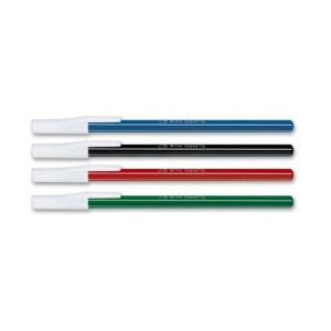 ICO Signetta ballpoint pens, 0.7mm, set of 4 assorted colors - Pen & Pencil