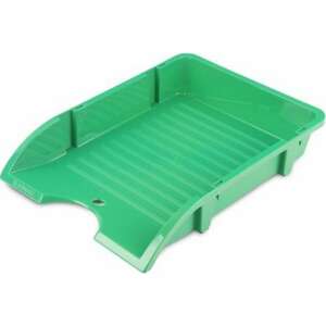 DONAU Solid green A4 document tray, made of unbreakable PP plastic - Desktop Organizer