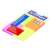 DONAU self-stick notes, neon colors, 4 packs of 50 sheets, packaging