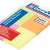 DONAU self-stick notes, neon colors, 4 packs of 50 sheets, packaging