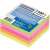 DONAU Haft-Notizen-Neon Farben 400 76x76mm, Packung Haftnotizen in Neonfarben