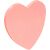 DONAU Sticky note pad, heart-shaped, 50 sheets, DONAU, pink 31561323
