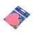 Package of 50 pink heart shaped sticky notes, Donau