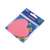 Package of 50 pink heart shaped sticky notes, Donau