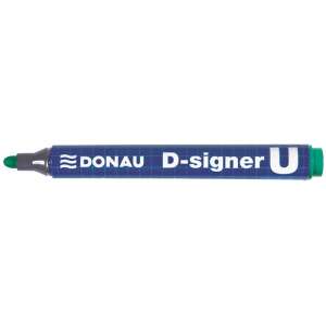 Алкохолен маркер DONAU D-signer U, зелен, 2-4 mm, скосен - Маркер
