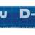 DONAU D-signer U permanent marker, red, 2-4 mm chisel tip