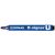 DONAU D-signer U black alcohol marker, 2-4 mm conical tip