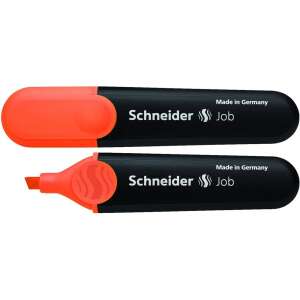 Schneider Job 150 orange Textmarker, 1-5 mm abgeschrägte Spitze, hergestellt in Deutschland - Schneider