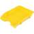 DONAU Shelf tray, plastic, unbreakable, DONAU "Solid", yellow 79719525
