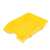DONAU Shelf tray, plastic, unbreakable, DONAU "Solid", yellow 79719525