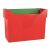 DONAU Hanging file storage, plastic, with 5 hanging files, DONAU, red 31561405