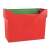 DONAU hanging file holder, plastic, red, 5 hanging folders