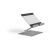 Regulowany stojak na tablet Durable RISE srebrny