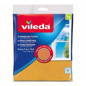 Vileda window cleaning cloth, microfiber, streak-free, original, 1 pack