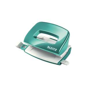 Perforator Leitz Nexxt Wow mini albastru gheață - 10 coli - Perforatori de hârtii